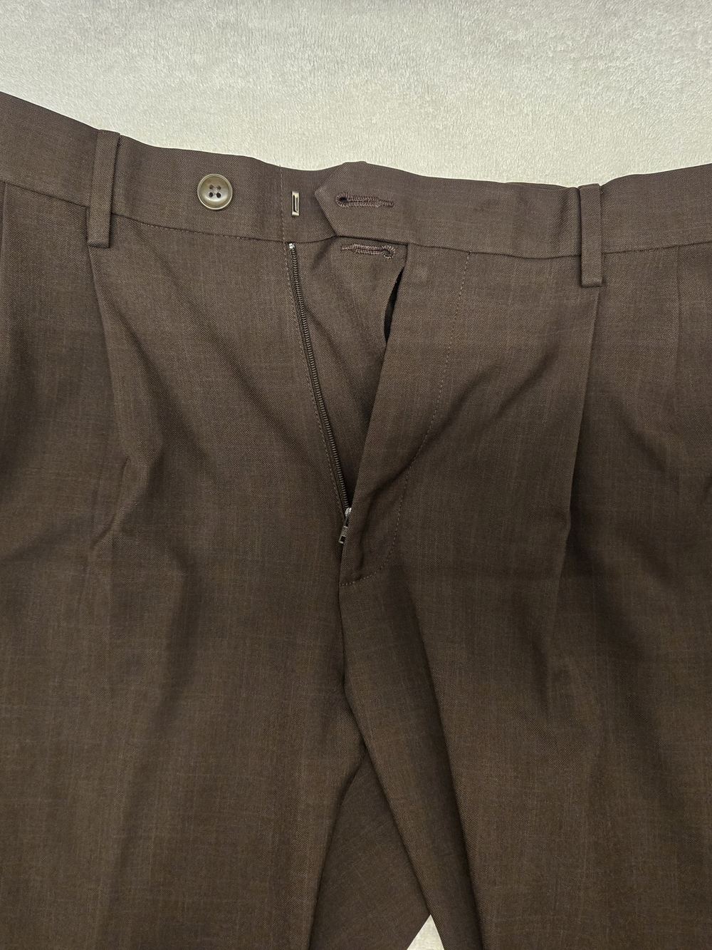 Haggar Eclo Stria Pleated Front Men's Dress Pants